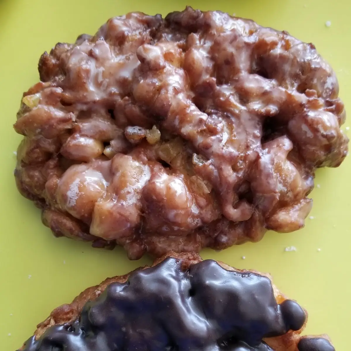Chocolate Coconut Fancy Donut