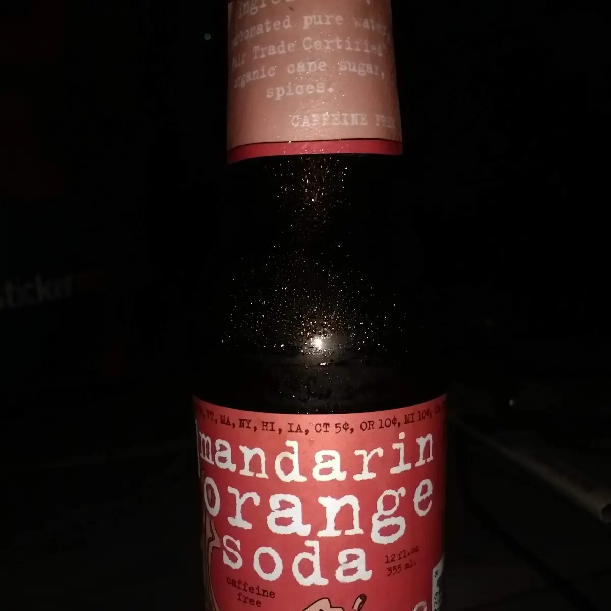 Mandarin Orange Soda