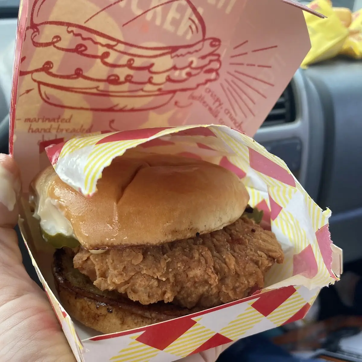 Three Spicy Chicken Sandwiches