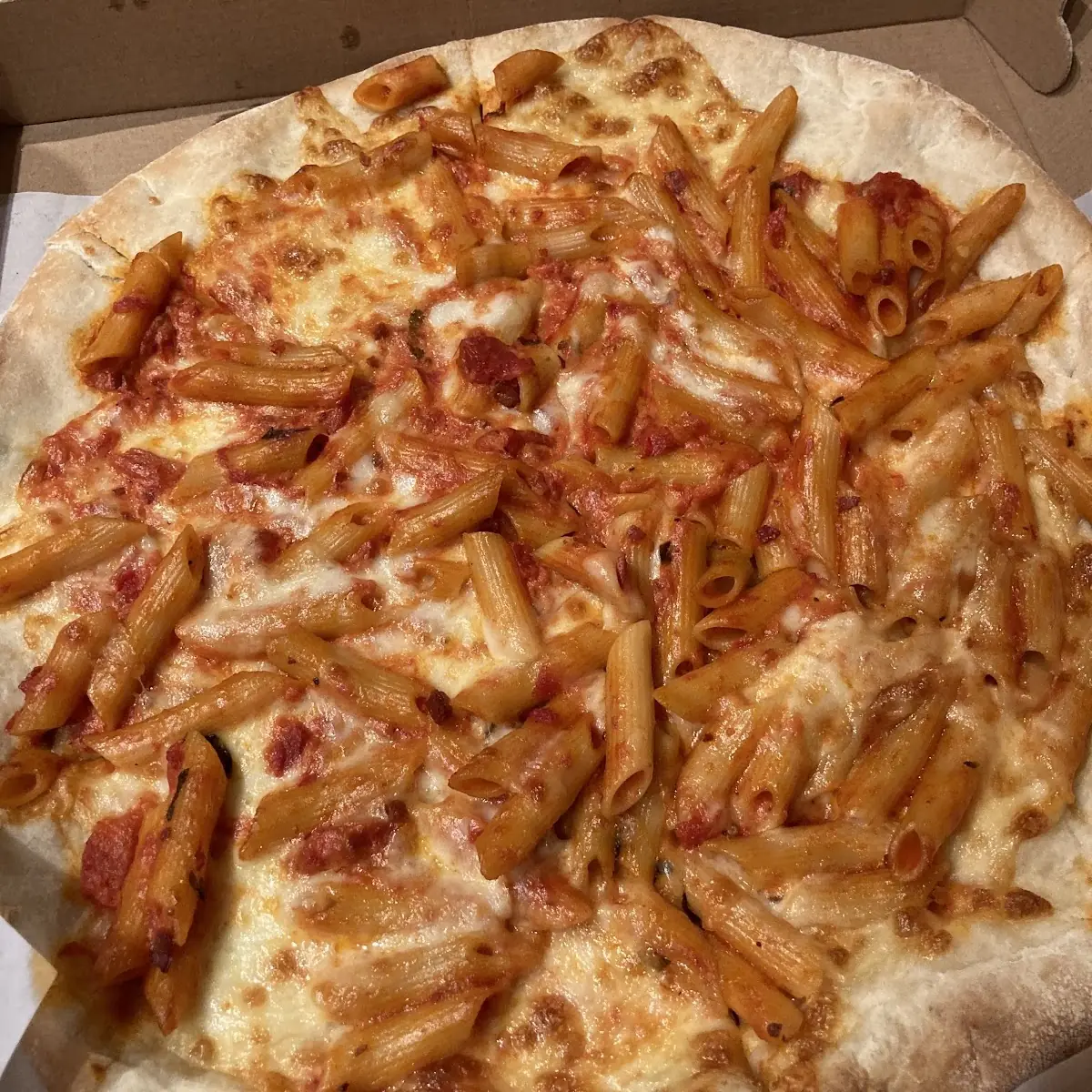 Baked Ziti Pizza