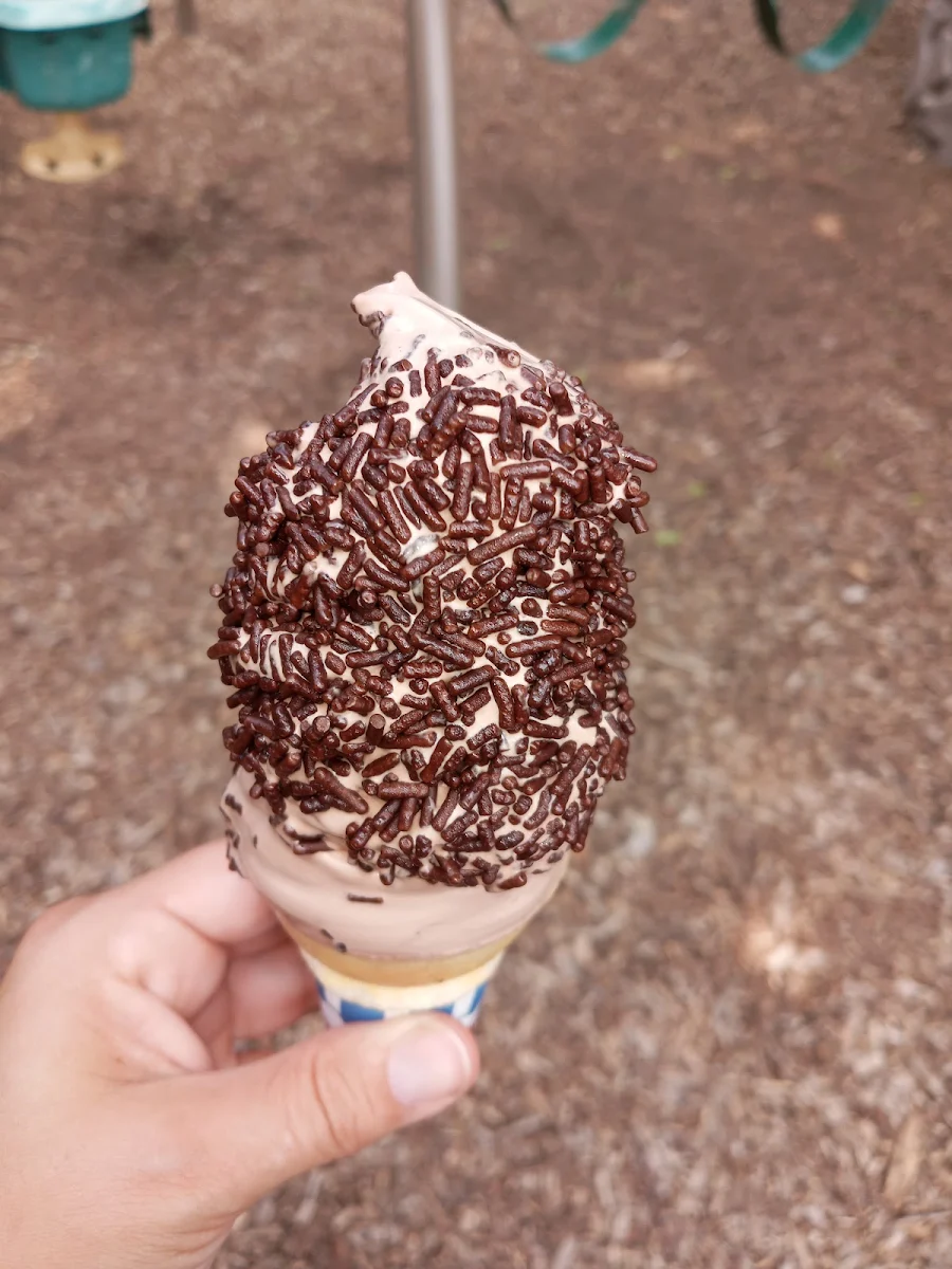 Vanilla Cone with Sprinkles
