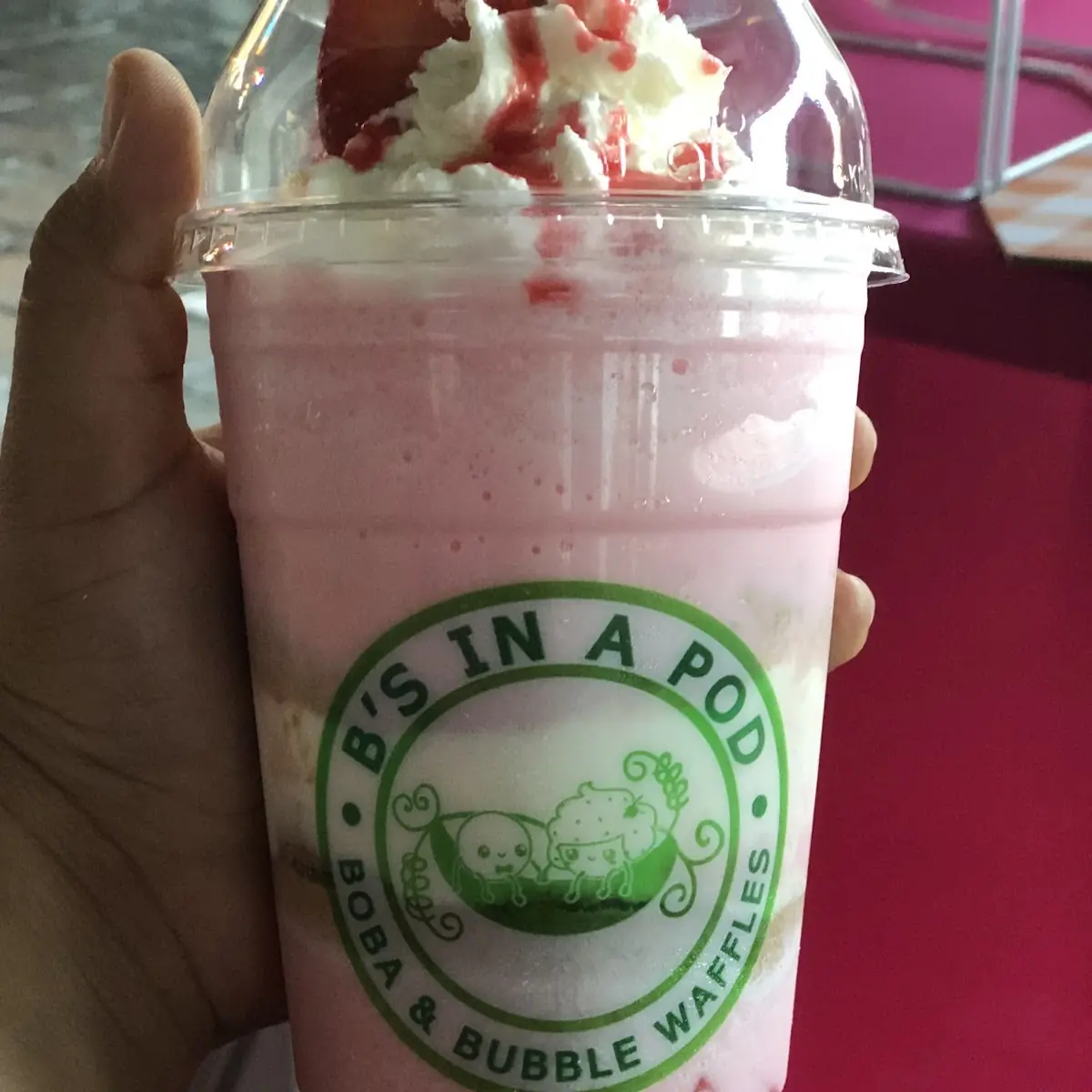 Strawberry Cheesecake Boba