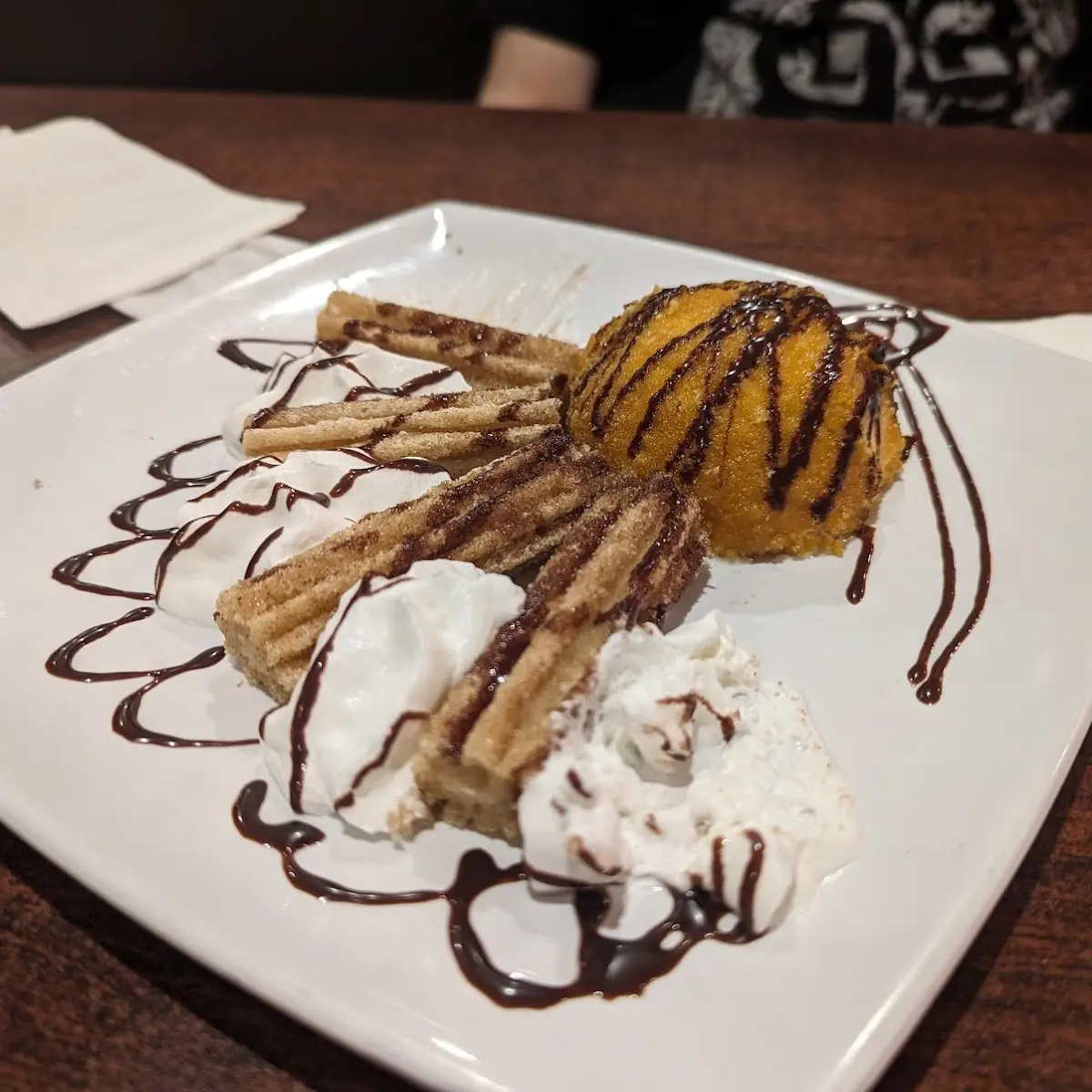 Fried Ice Cream & Churros