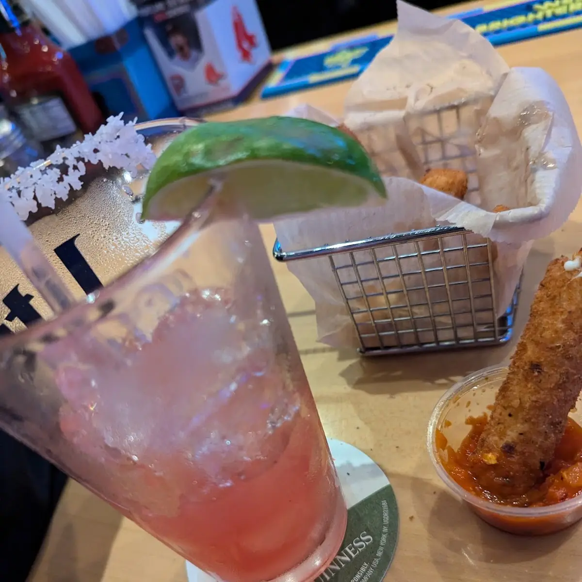 Mozzarella Sticks and Special Cocktail