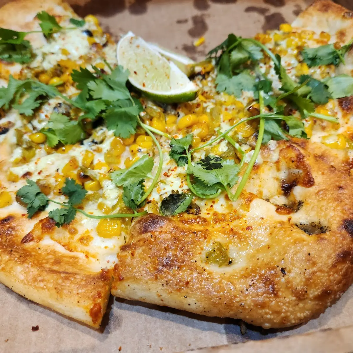 Elote Pizza