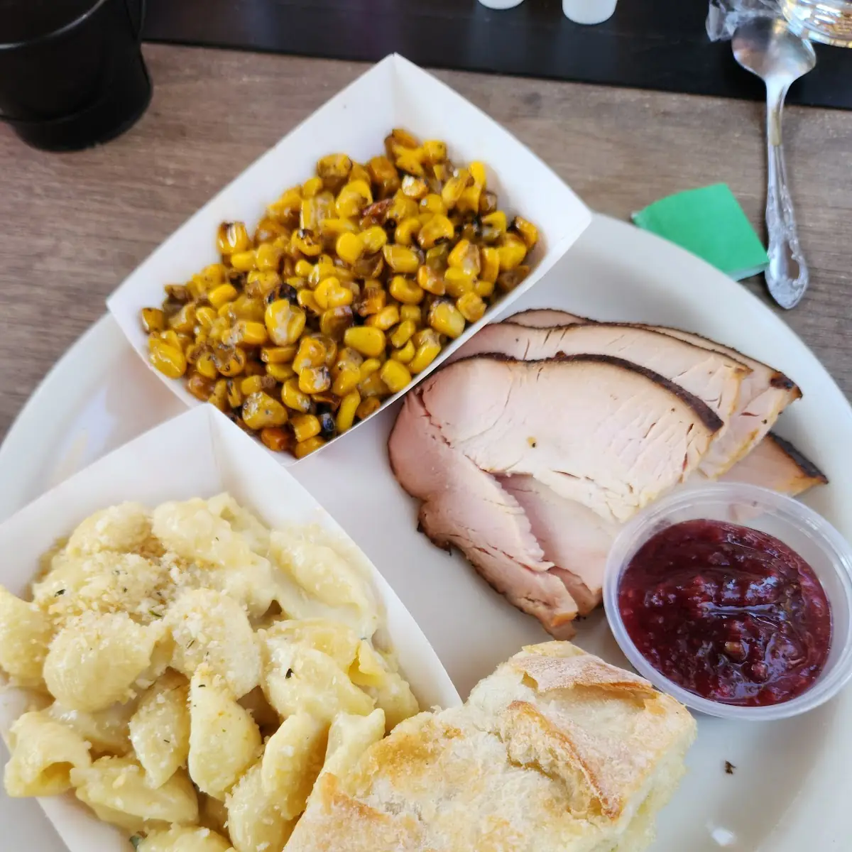 Smoked Turkey Dinner