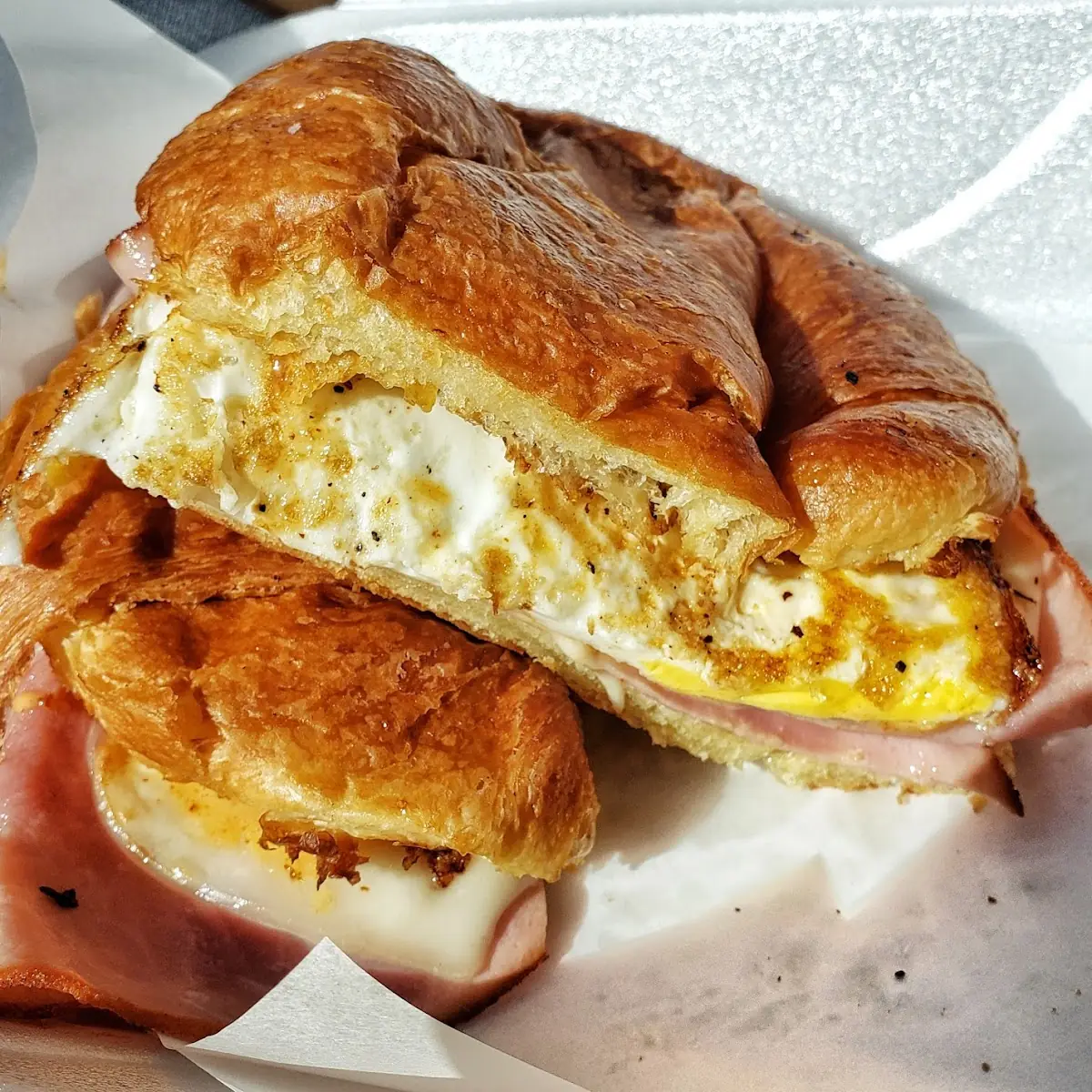 Ham Egg Cheese Croissant