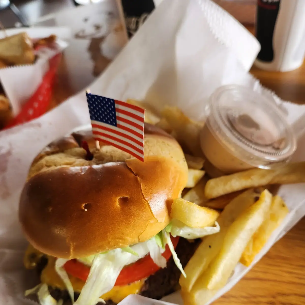 Black Meg Double Cheeseburger Combo
