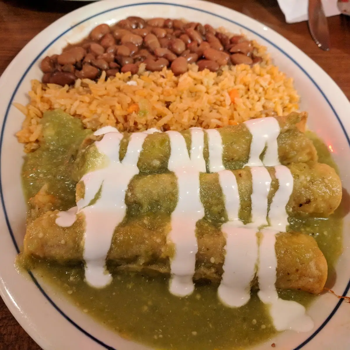 Enchiladas Verdes