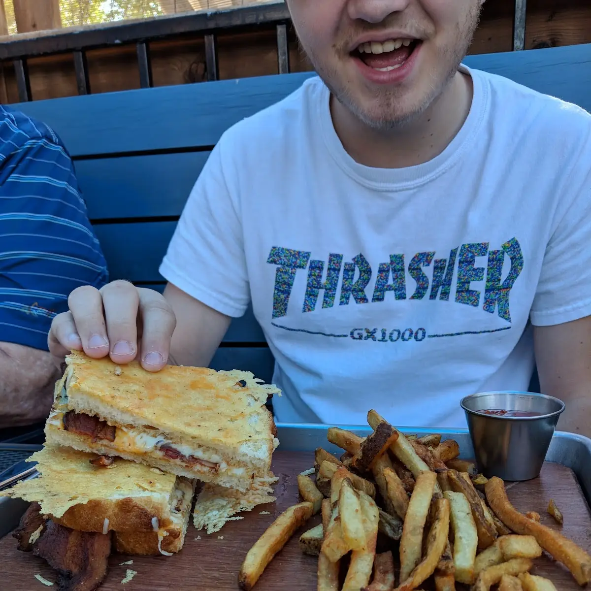 Inside Out Grilled Cheese