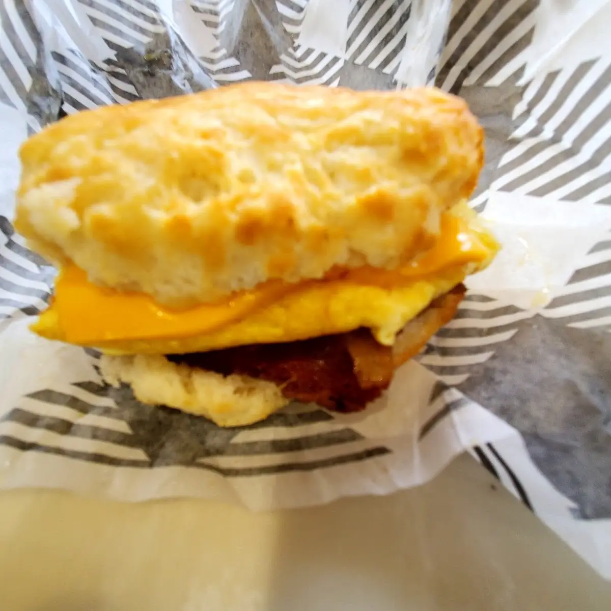 Bacon Egg & Cheese Biscuit