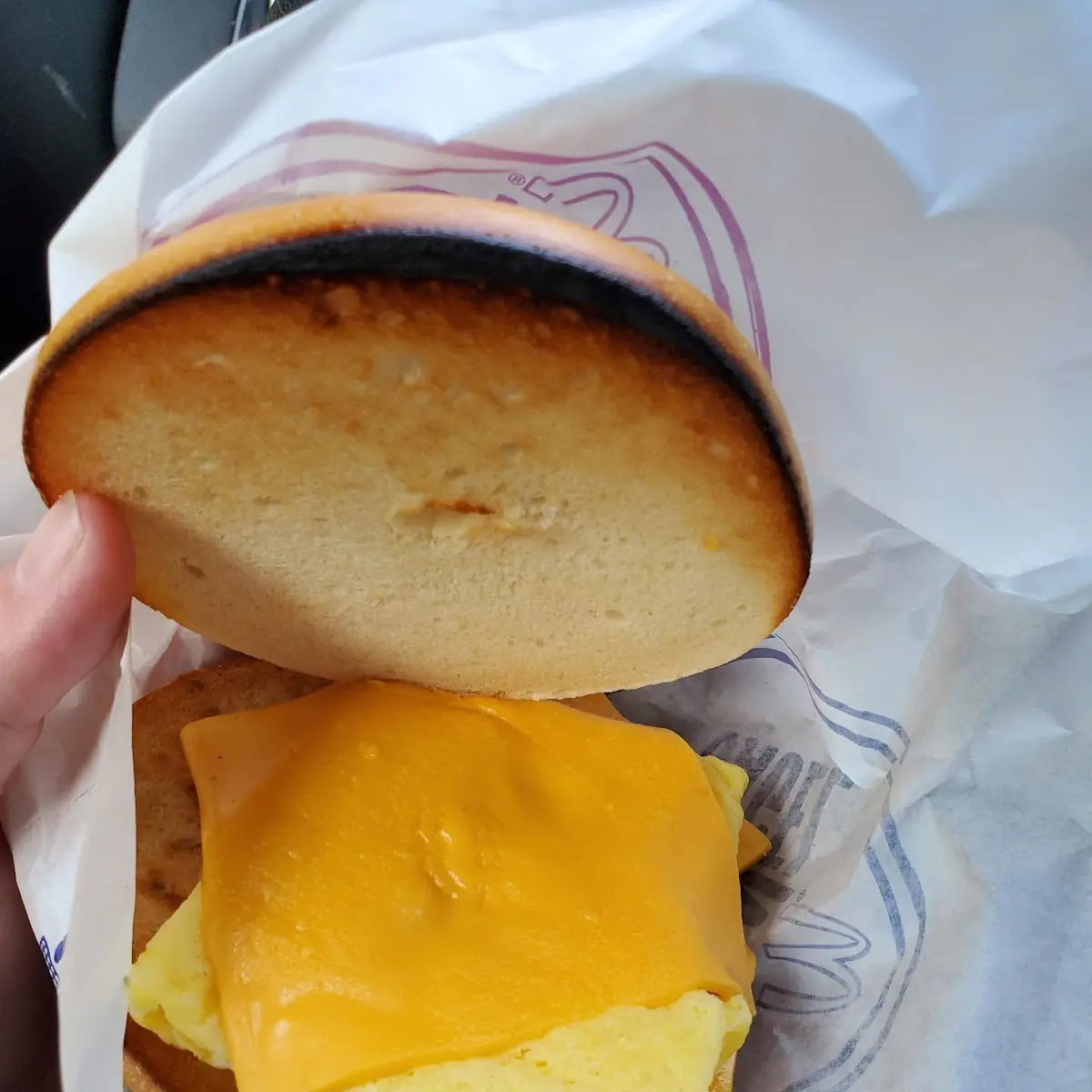 Bacon Egg and Cheese Where They Forgot the Bacon