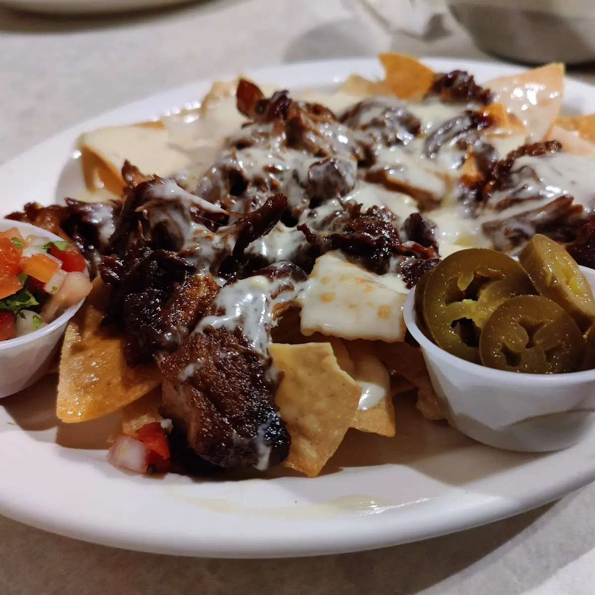 BBQ Chicken Nachos
