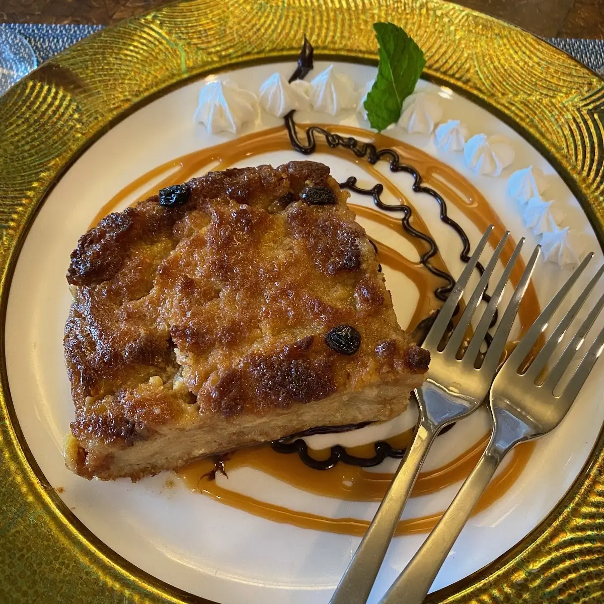 Chocolate Bread Pudding
