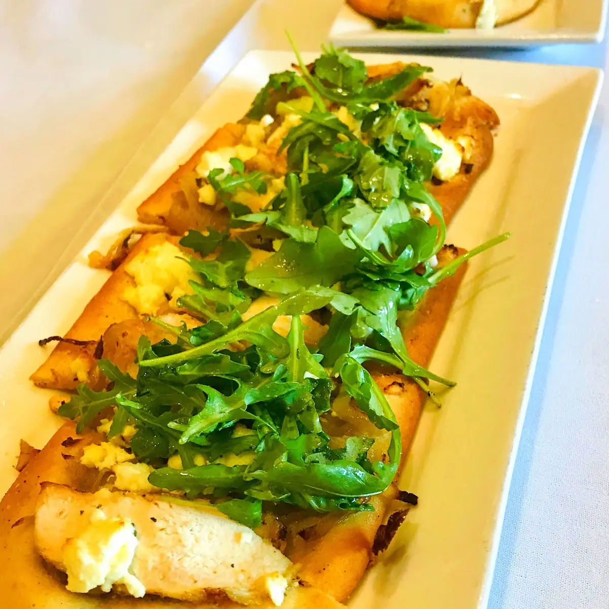 Grilled Chicken Flatbread