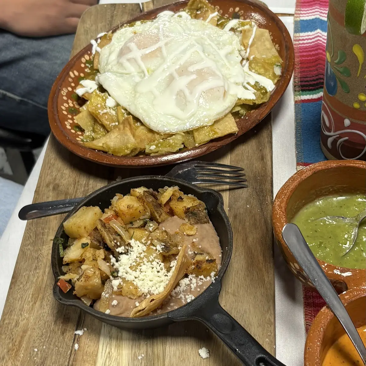 Chile Verde Burrito Breakfast