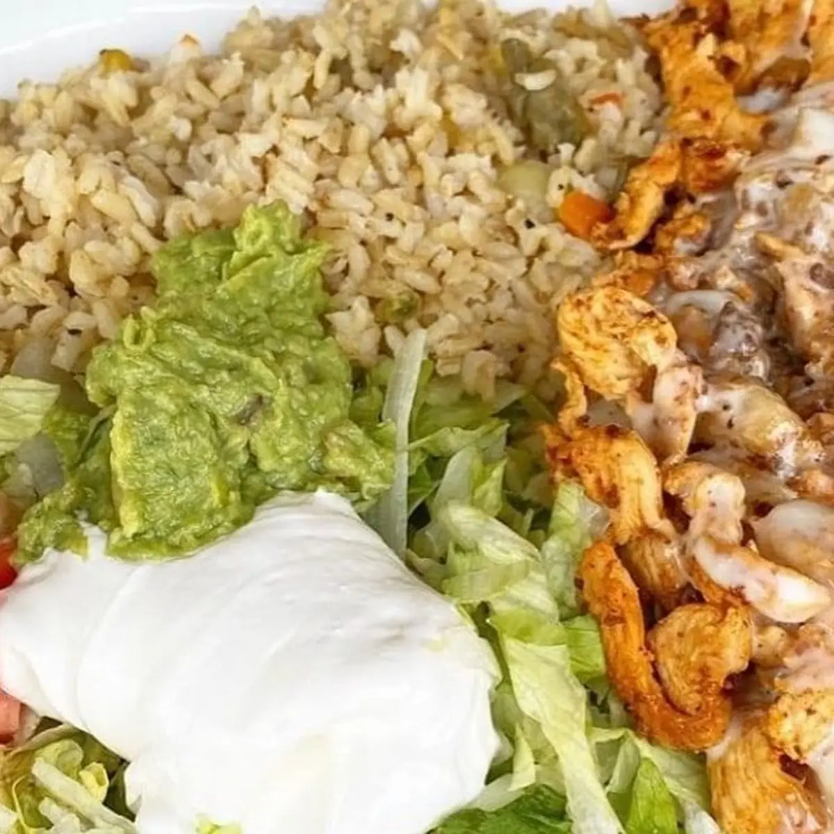 144. Burro Grande (Grilled Chicken or Carnitas)