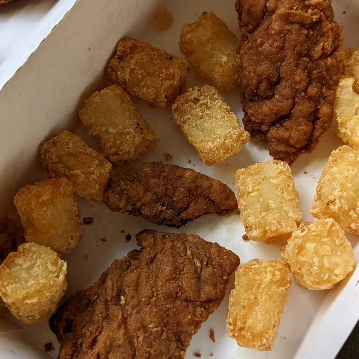 Chicken Tenders and Tater Tots
