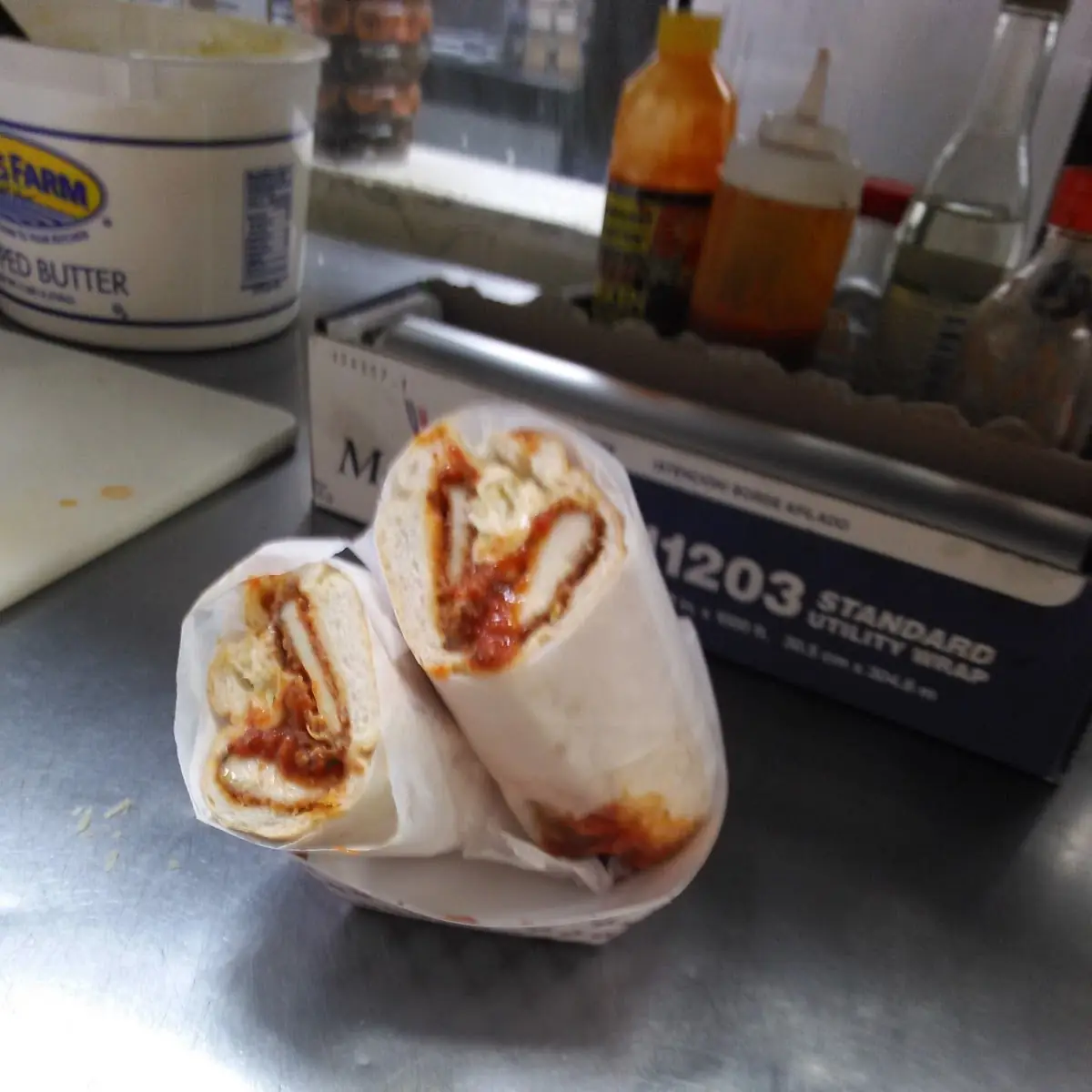 Chicken Cutlet Lettuce Tomato & Mozzarella
