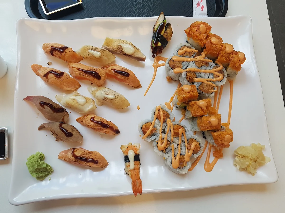 Assorted Tempura, Aburiyaki Sushi