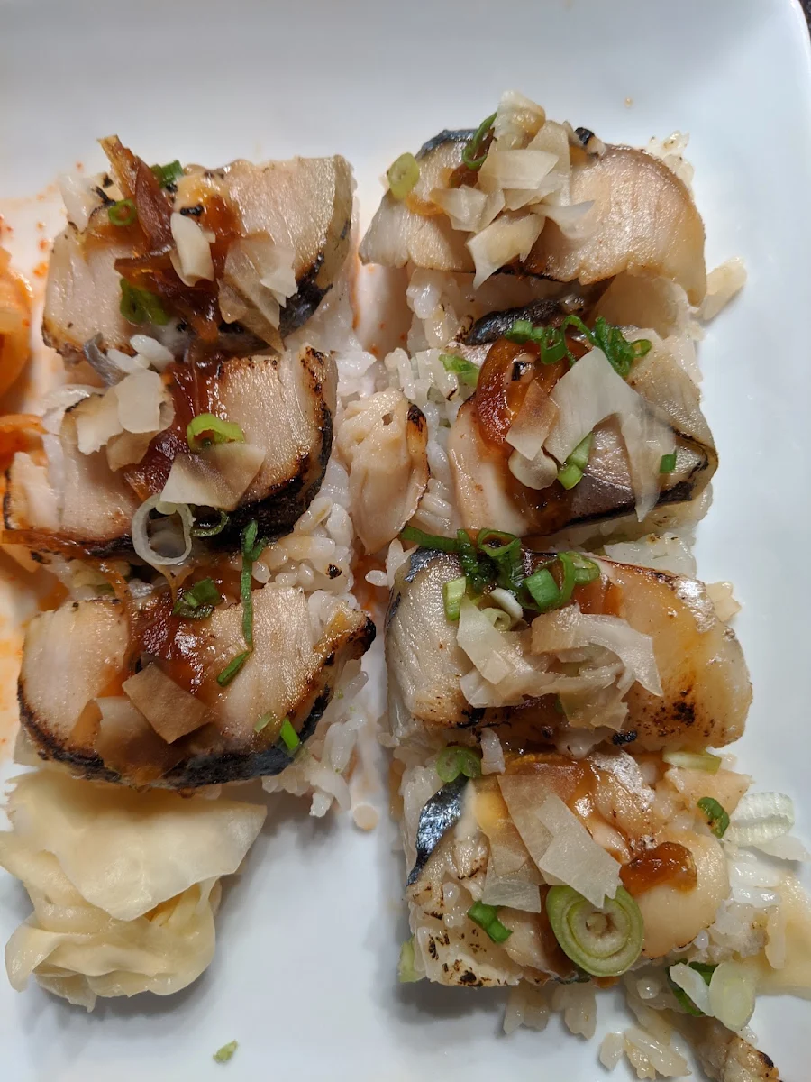 Saba Pressed Sushi, Aburiyaki Sushi