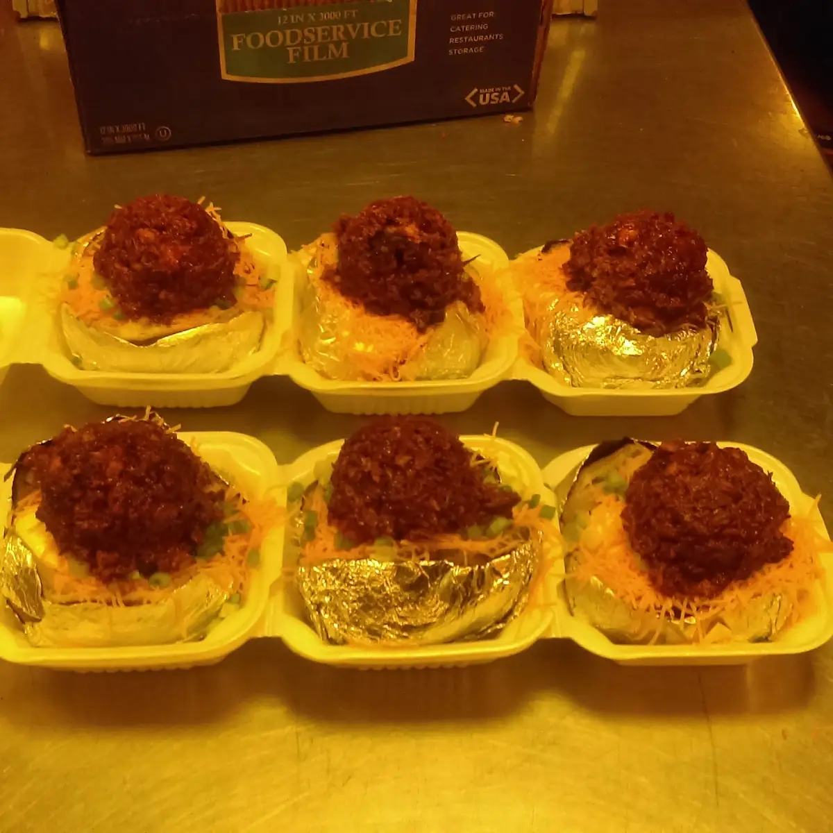 Fully Loaded Baked Potato