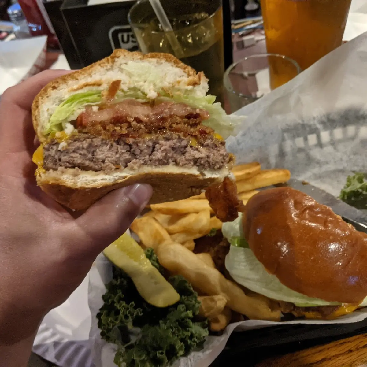Candied Bacon Burger