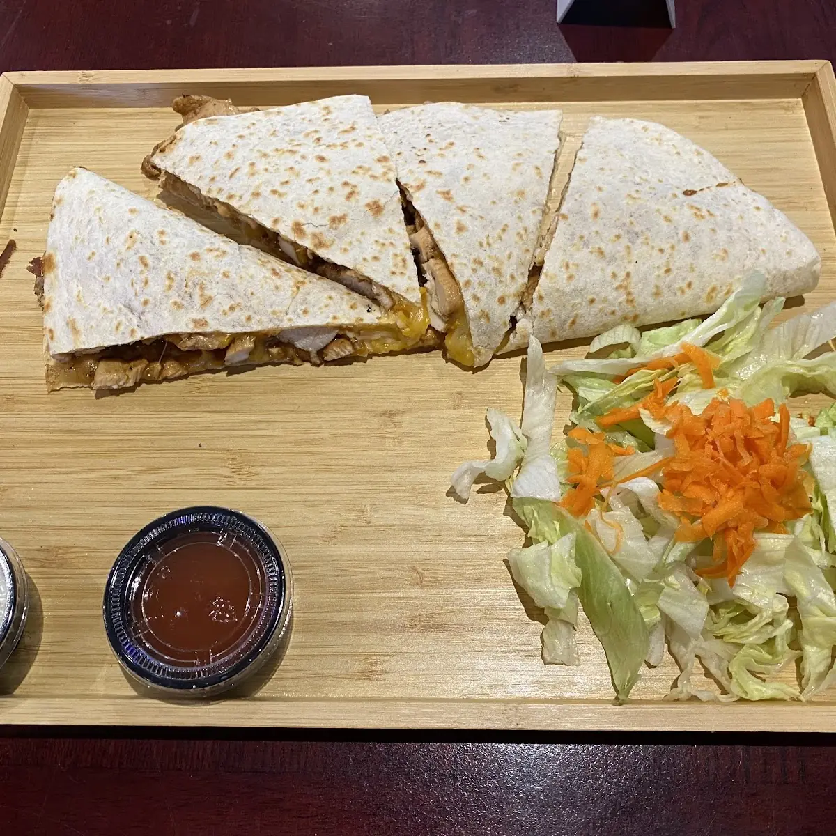 Grilled Chicken Quesadilla
