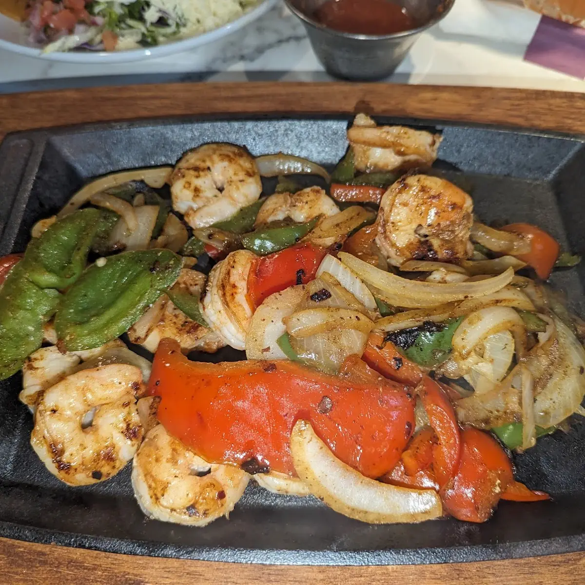 Shrimp Fajitas