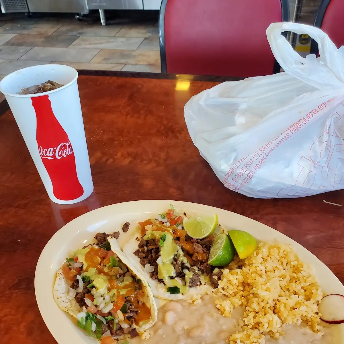 Carne Asada Taco Meal