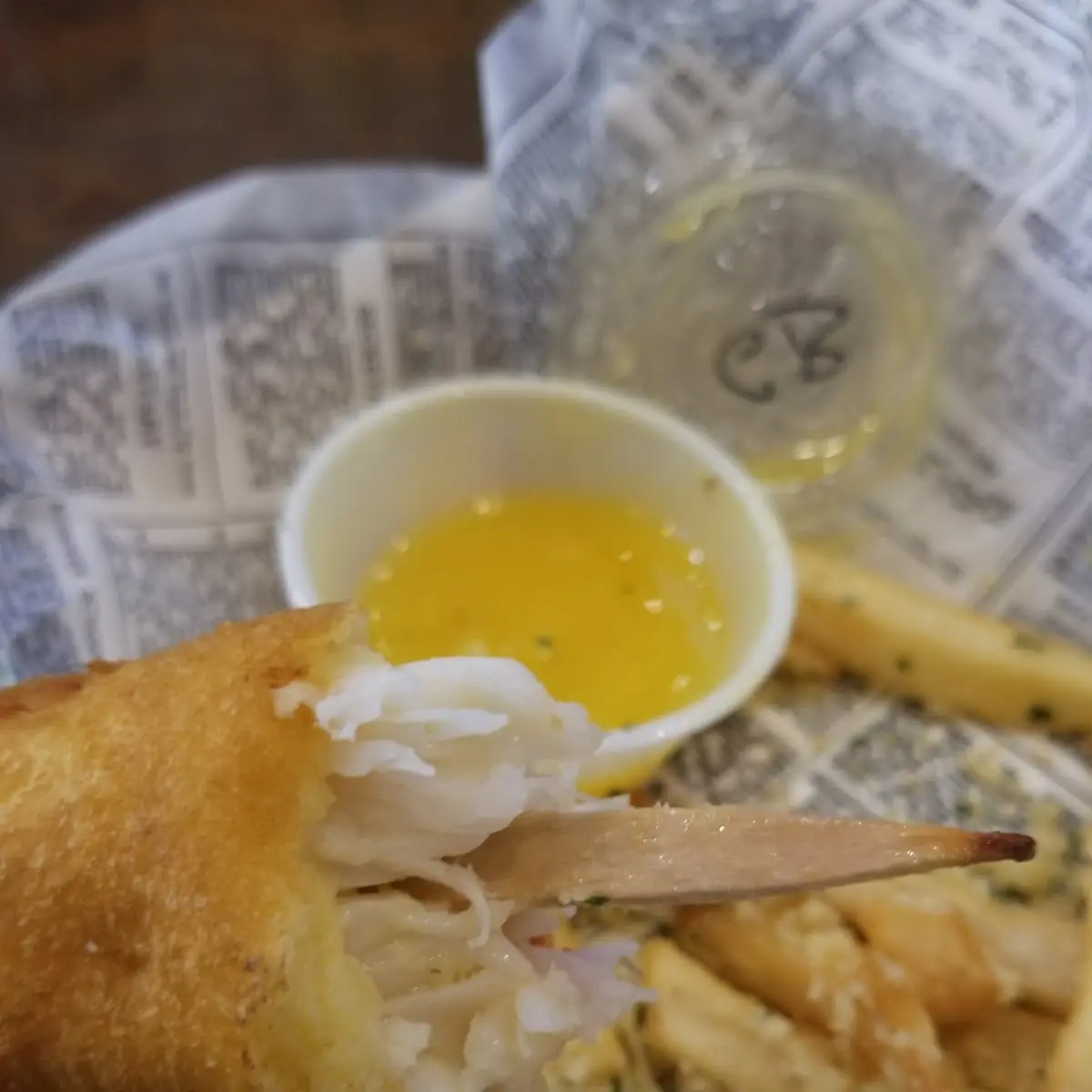 Cajun Crab Corn Dog