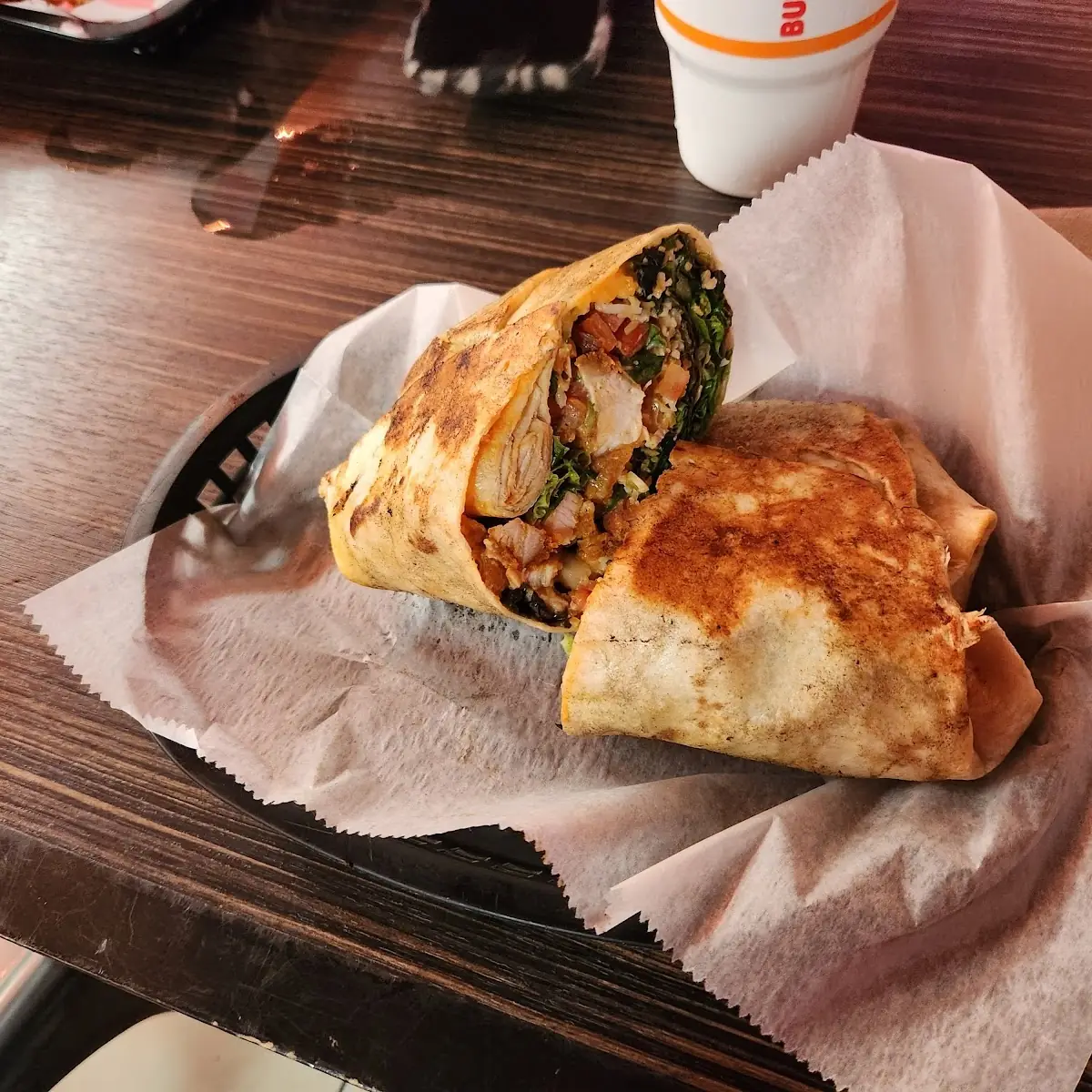 Buffalo Chicken Burrito