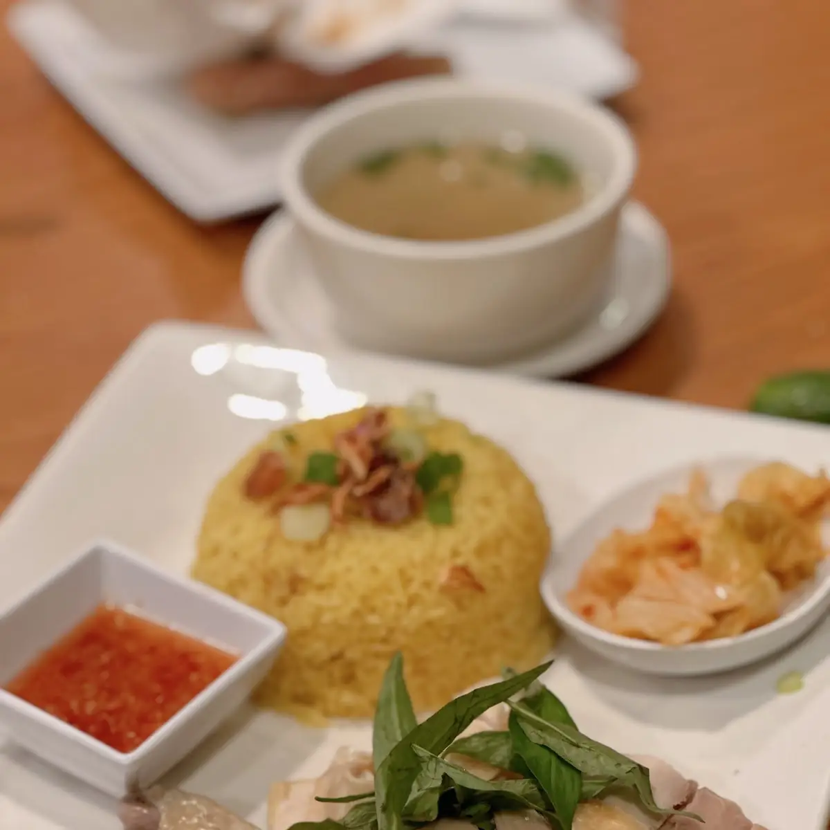 Hainanese Chicken Rice