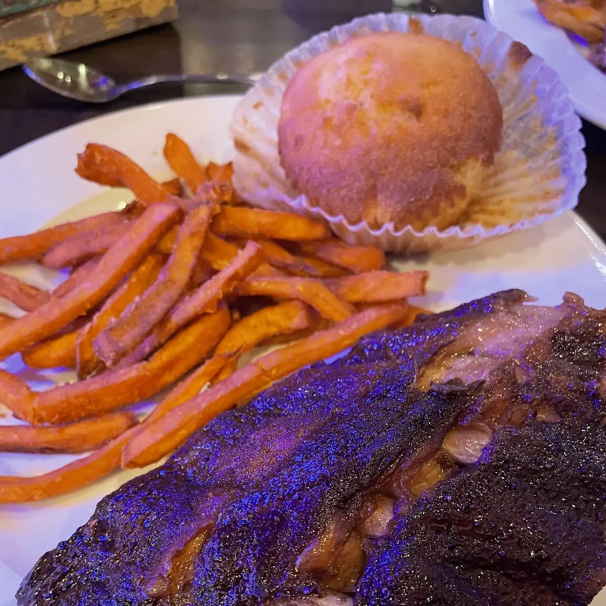 Ribs Sweet Potato Fries