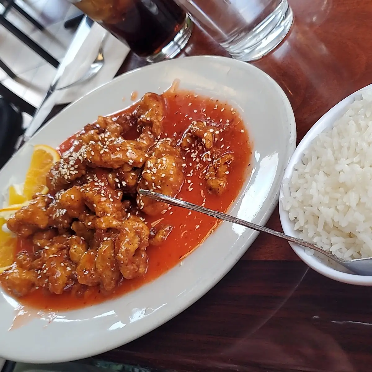 Honey Orange Chicken