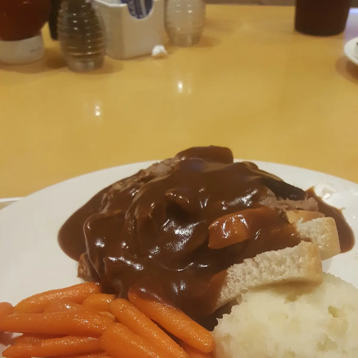 Open Faced Roast Beef