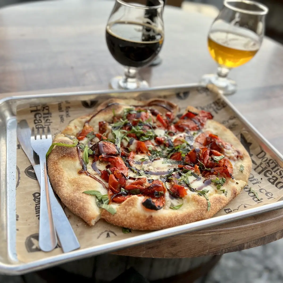8 Personal Margherita Pizza