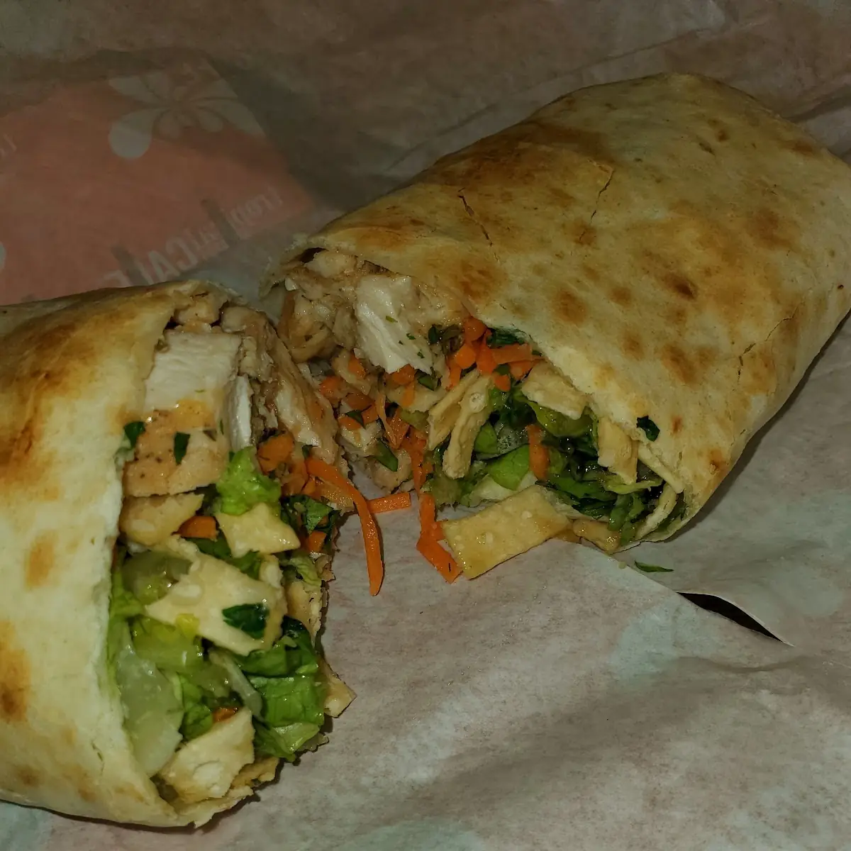 Thai Chicken Wrap