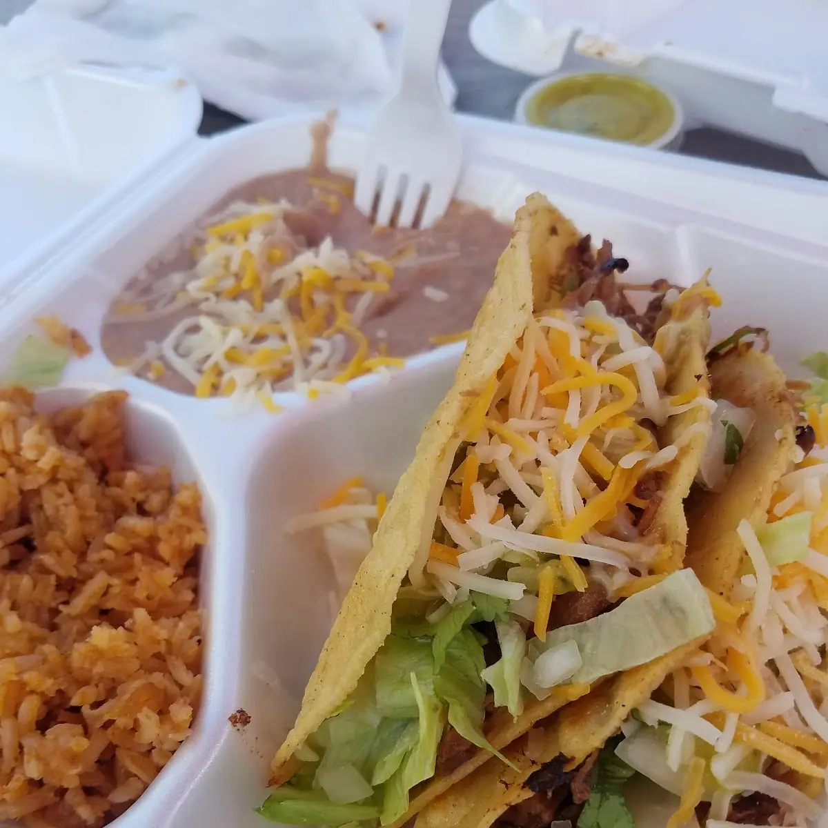 16 Hard Shell Taco Plate