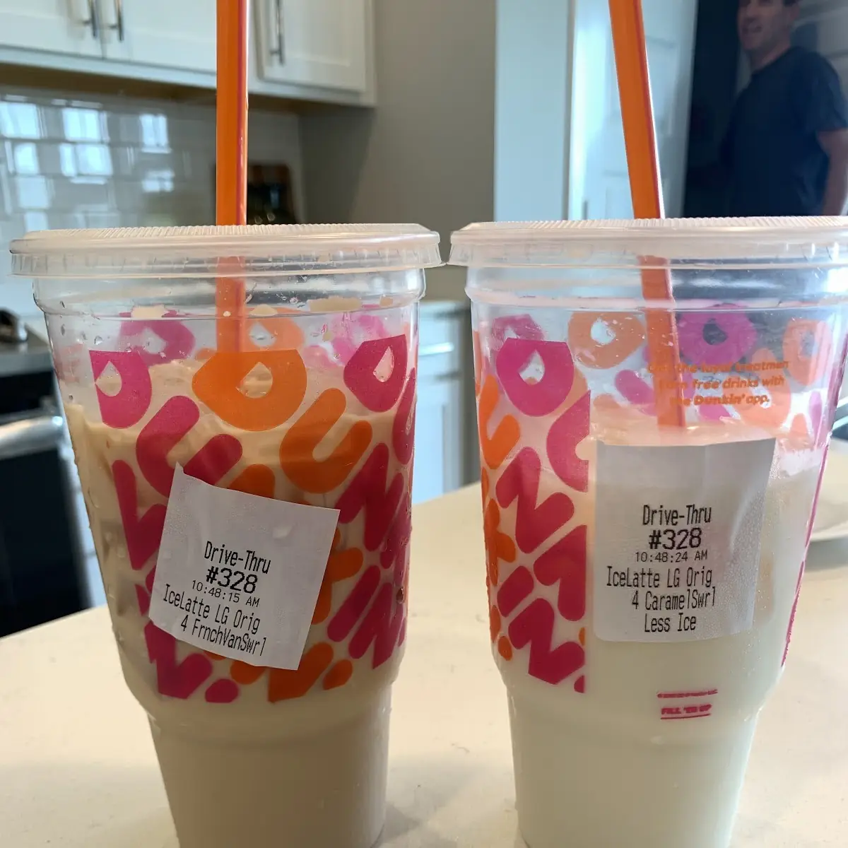 Iced Vanilla Latte