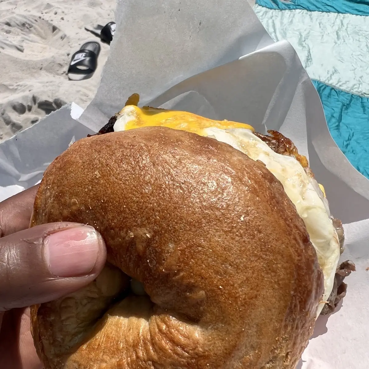 Prime Rib Breakfast Sandwich