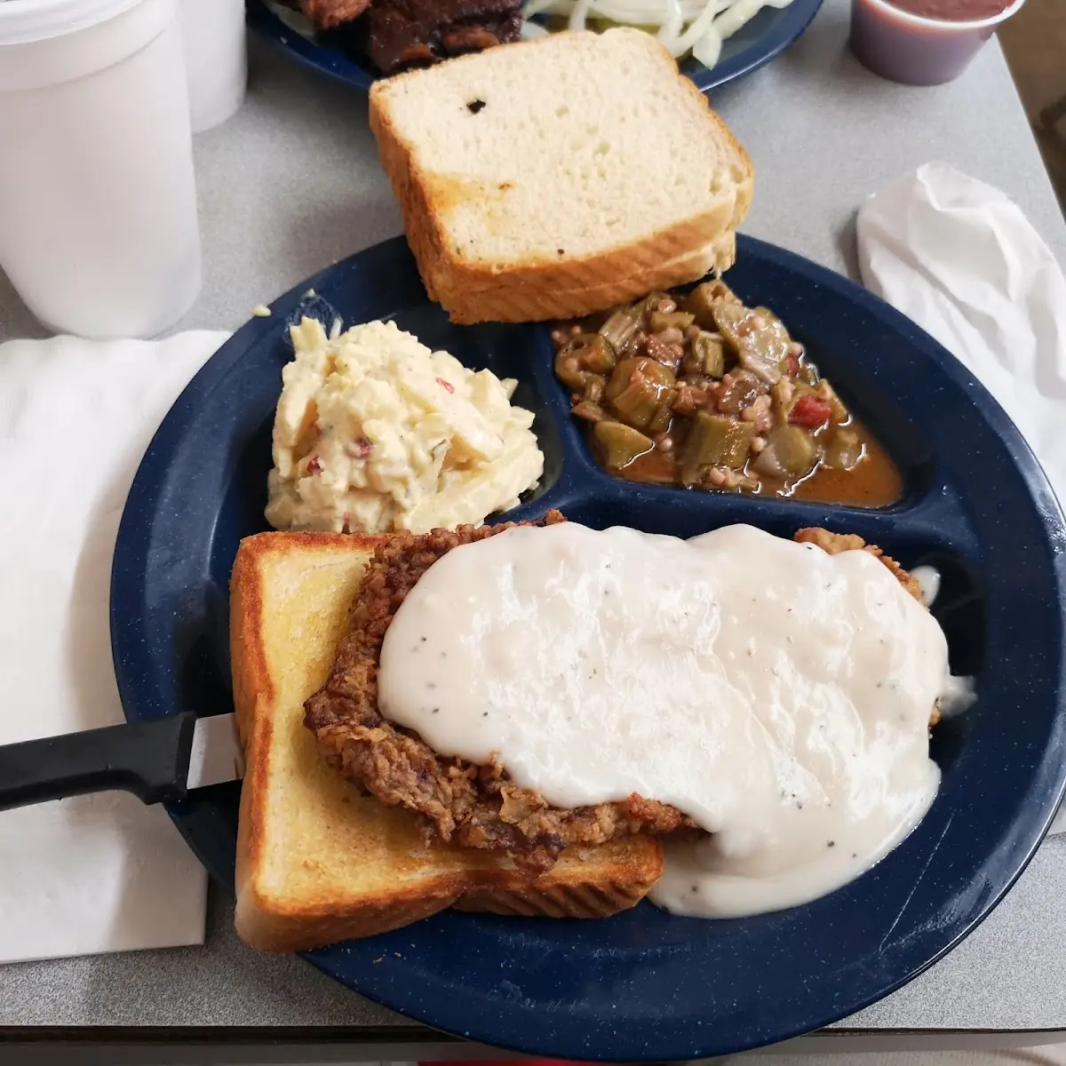 Chicken Fried Steak Lunch