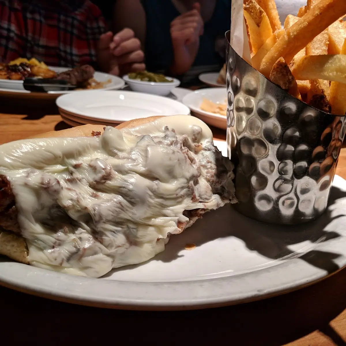 Philly Cheese Steak and Fries