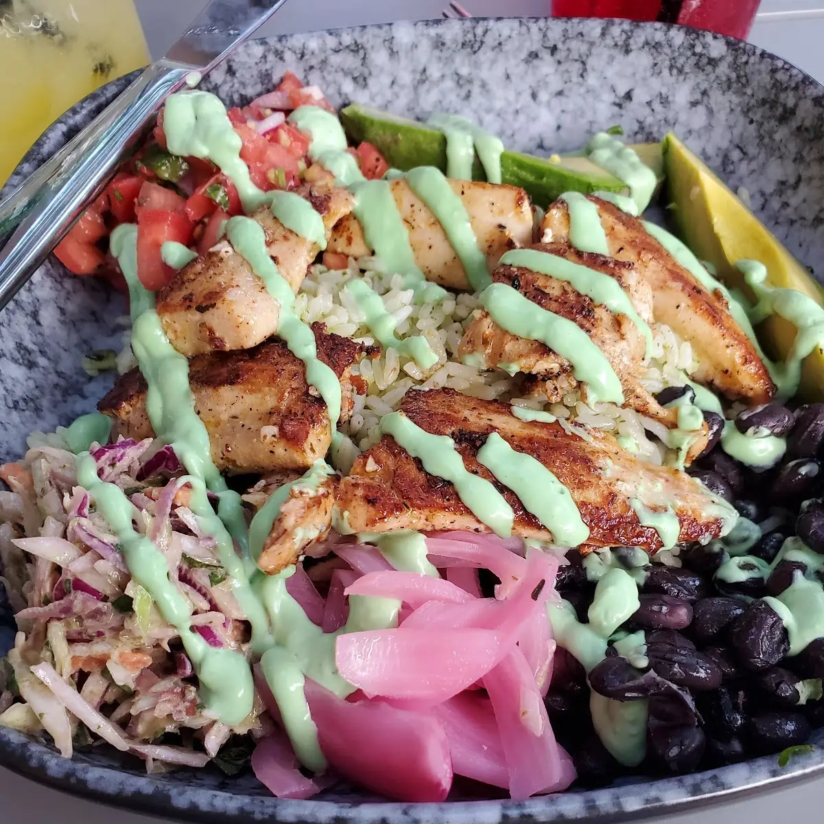 Fiesta Rice Bowl w Fish