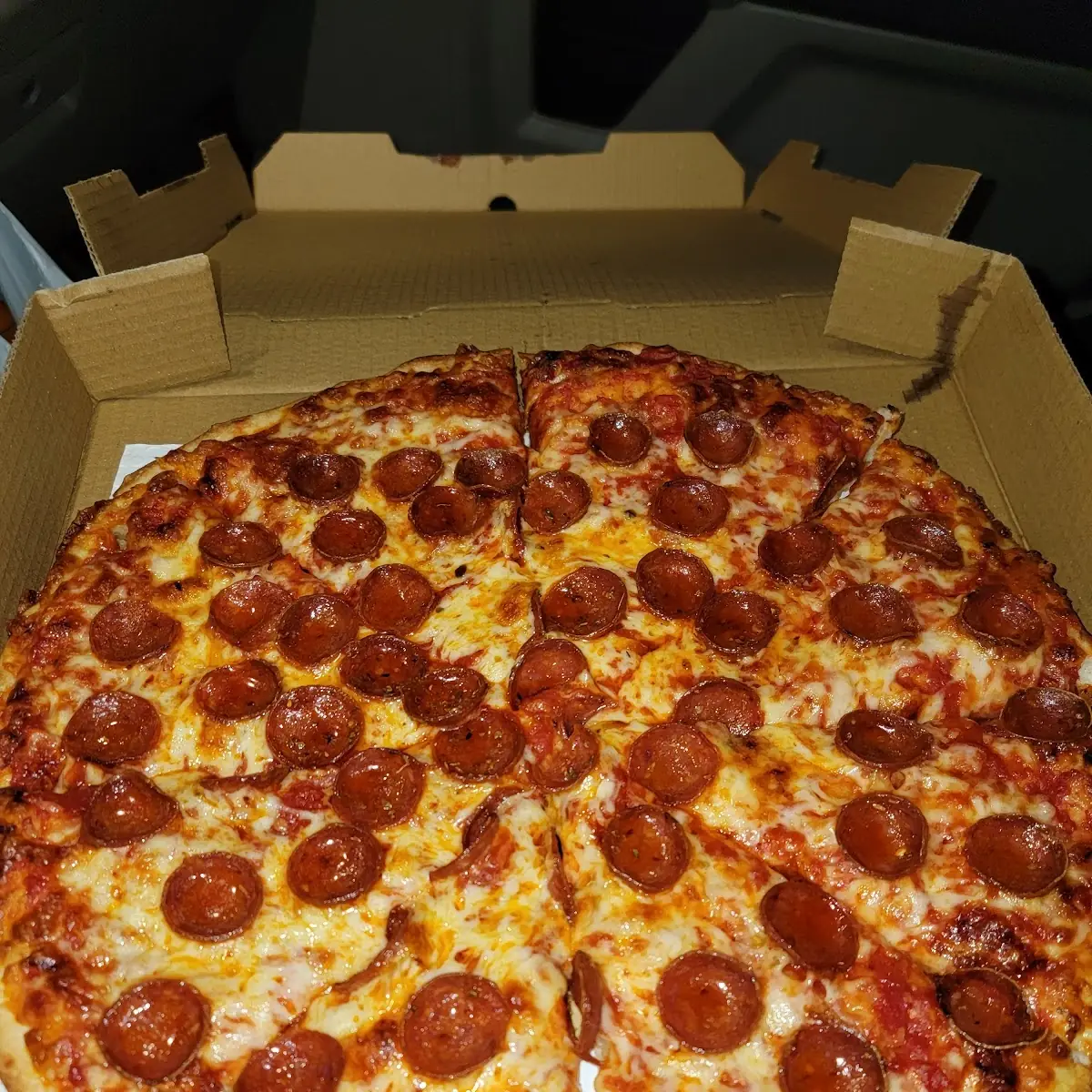Half Meat Half Pepperoni Pizza