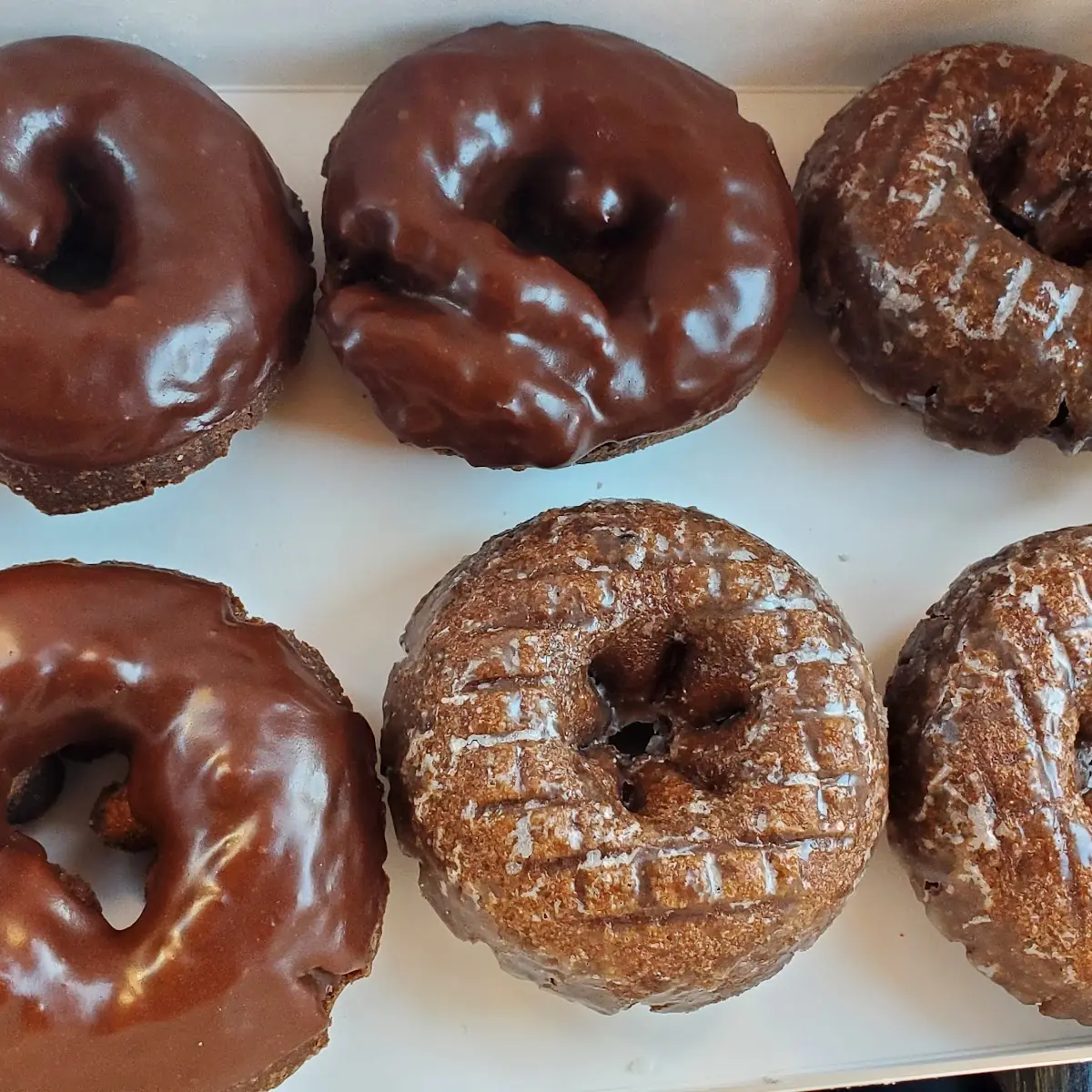 Old Fashioned Cake Donut Chocolate