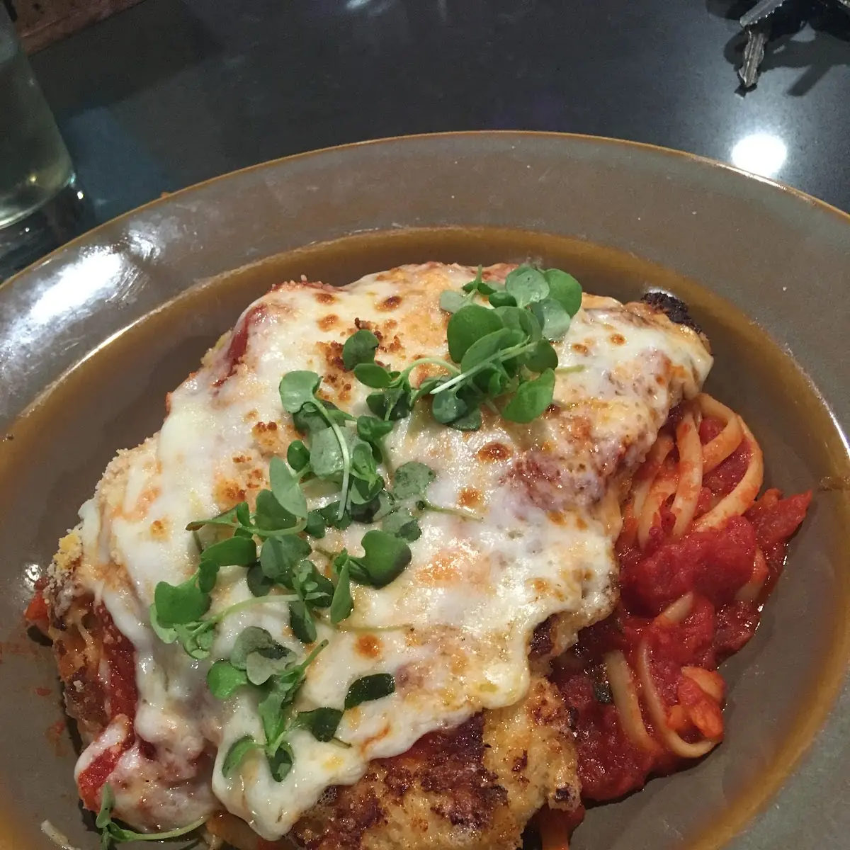 Chicken Parmigiana Pasta