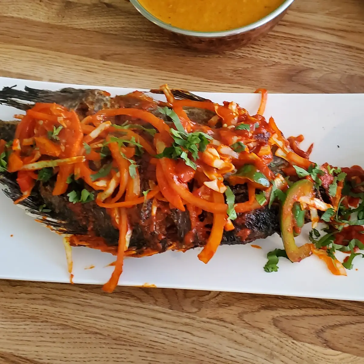 Tilapia - Whole Fried Fish Bone In