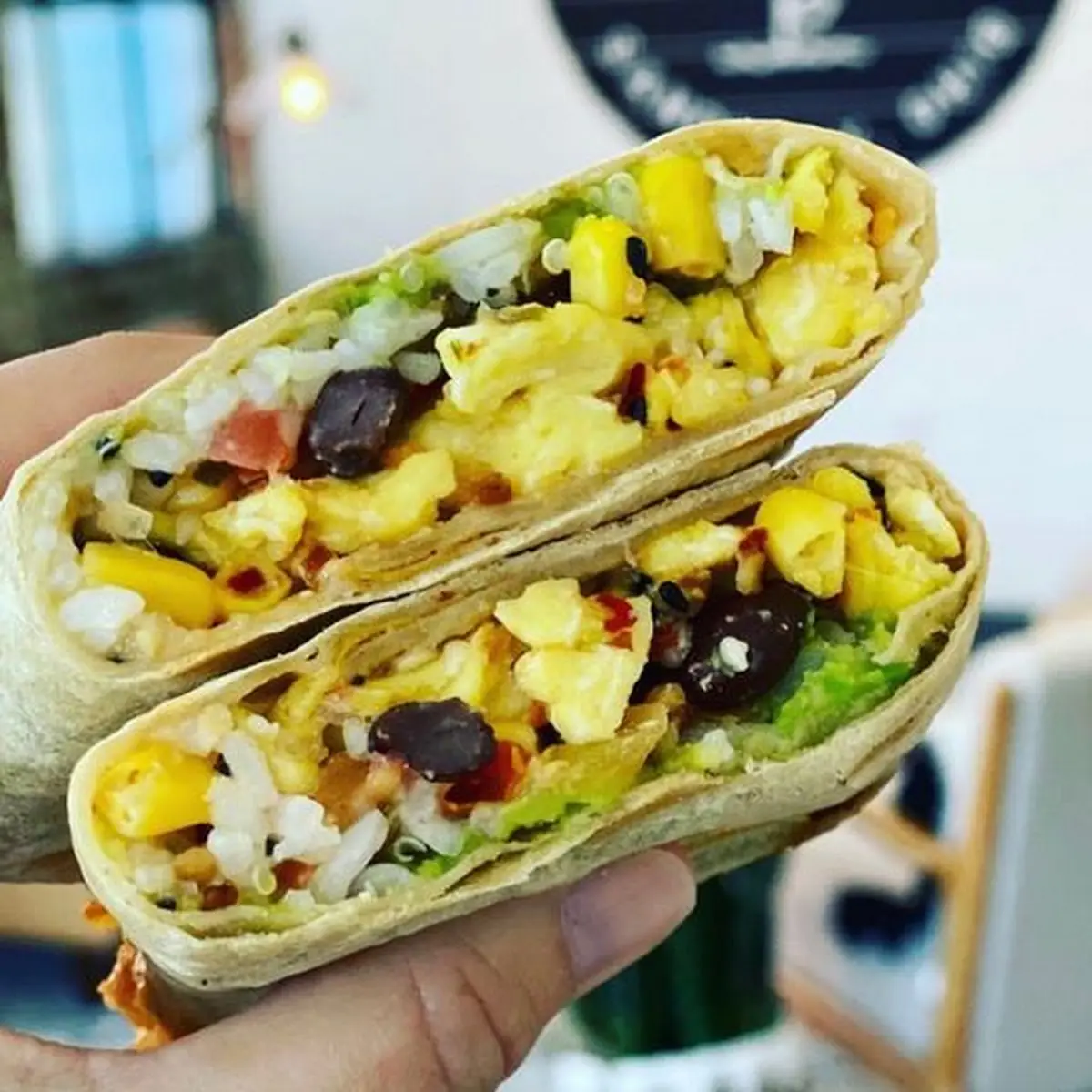 Baja Breakfast Burrito