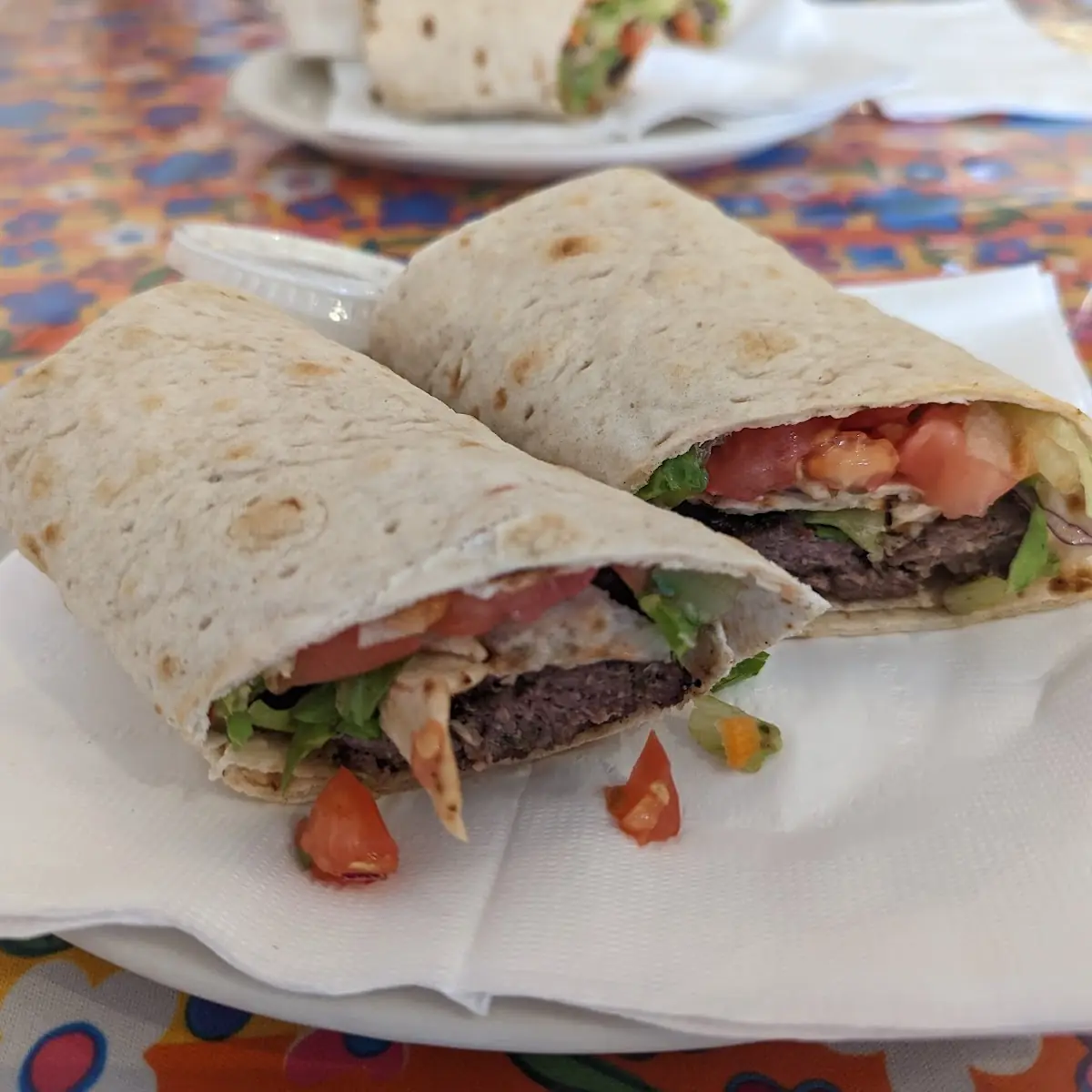 Lamb Shish Kebab Wrap